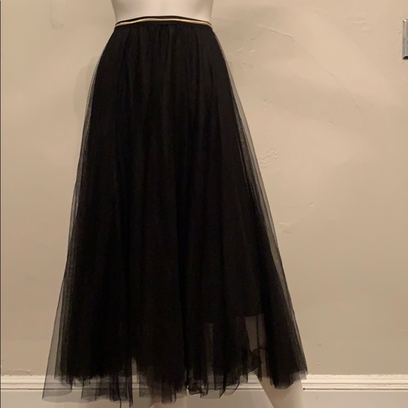 Tulle maxi ballerina Paris bohemian skirt - Picture 6 of 13